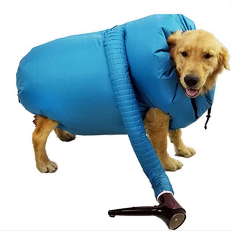 Portable Pet Drying Bag Folding Dog Hair Dryer 